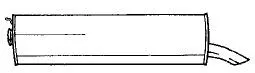 Rear Muffler (20626)