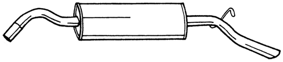 Rear Muffler (25631)