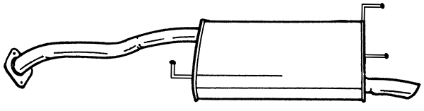 Rear Muffler (38673)