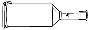 Soot/Particulate Filter, exhaust system (45333)