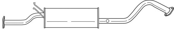 Rear Muffler (24618)