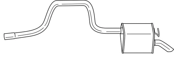 Rear Muffler (26619)