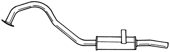 Rear Muffler (38613)