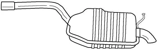 Rear Muffler (10665)