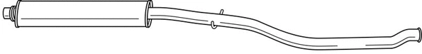 Centre Muffler (45424)