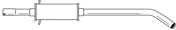 Centre Muffler (50475)