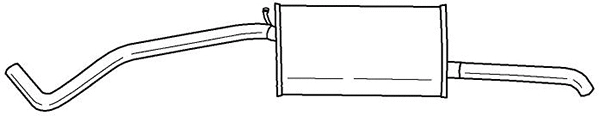 Rear Muffler (42622)