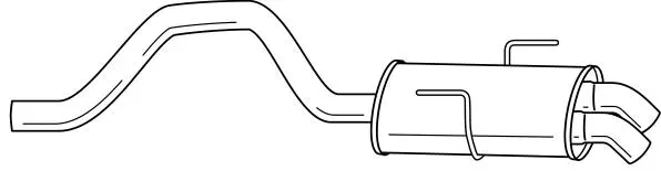 Rear Muffler (50646)