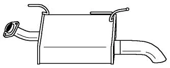 Rear Muffler (38661)