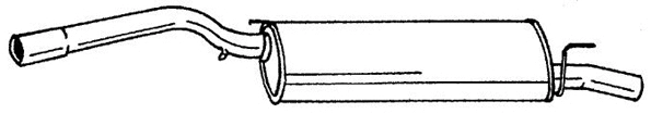 Rear Muffler (50621)