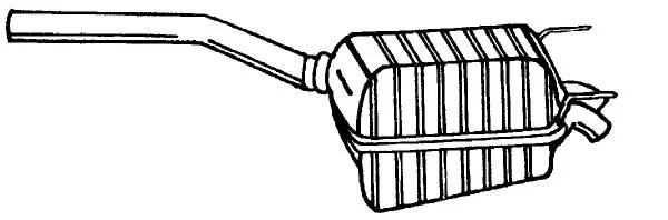 Rear Muffler (35653)