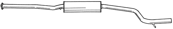Centre Muffler (25479)