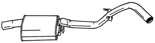 Centre Muffler (40458)