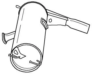 Rear Muffler (44674)