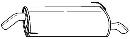 Rear Muffler (45677)