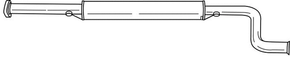 Centre Muffler (72403)