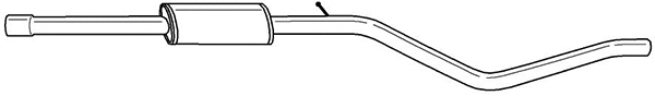 Centre Muffler (49417)