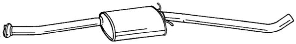 Centre Muffler (40437)