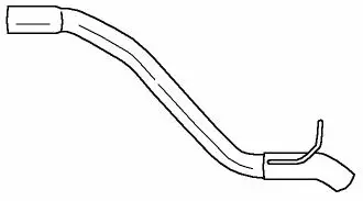 Exhaust Pipe (25744)
