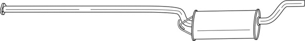 Centre Muffler (26431)