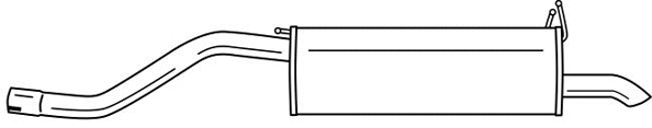 Rear Muffler (50684)