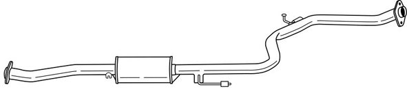 Centre Muffler (34417)