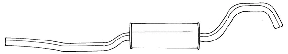 Centre Muffler (53425)