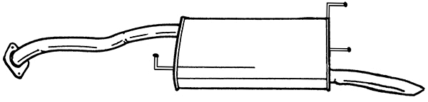 Rear Muffler (38674)
