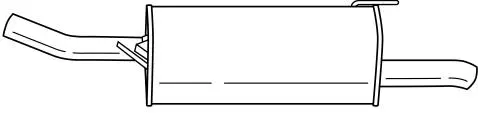 Rear Muffler (41610)