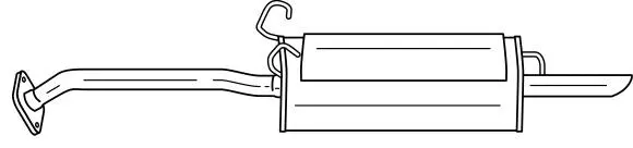 Rear Muffler (24610)