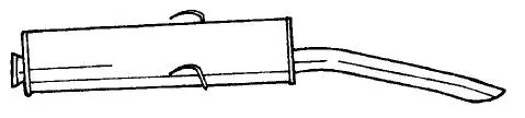 Rear Muffler (45632)