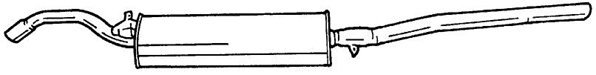 Rear Muffler (22607)