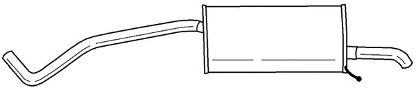 Rear Muffler (60623)