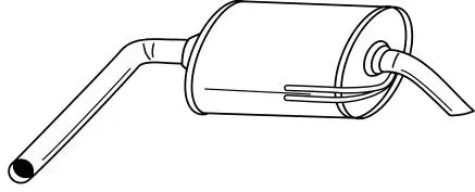 Rear Muffler (26677)