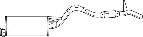 Rear Muffler (37612)