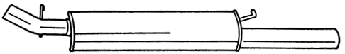 Rear Muffler (40657)