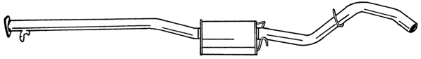 Centre Muffler (40457)