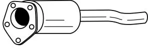 Soot/Particulate Filter, exhaust system (22313)