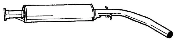 Centre Muffler (65404)