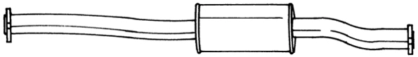 Centre Muffler (34408)