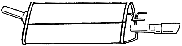 Rear Muffler (41600)