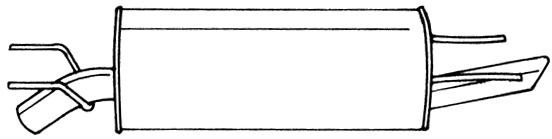 Rear Muffler (40675)