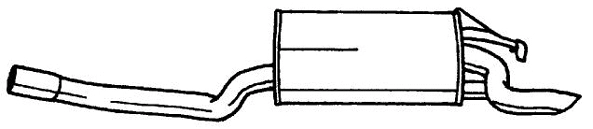 Rear Muffler (35600)