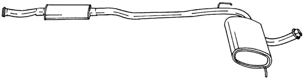 Centre Muffler (50442)