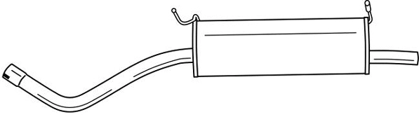 Rear Muffler (50686)
