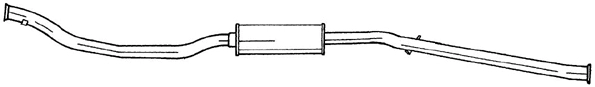 Centre Muffler (45403)