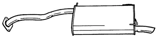 Rear Muffler (38610)