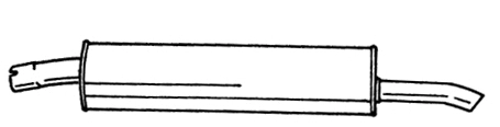 Rear Muffler (40641)