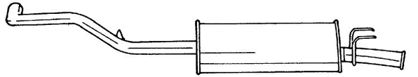 Rear Muffler (50649)