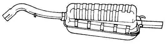 Rear Muffler (25696)